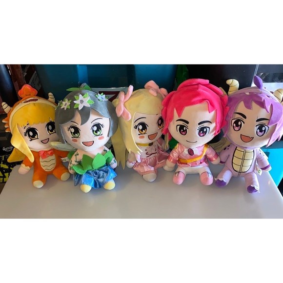 Lot of 5 Misa Inquisitor Master Fairytale Limited Edition 9 inch Plushes - Picture 1 of 12